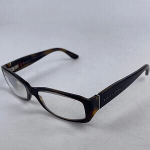 Ralph Lauren RL 6018 5035 Women Eyeglasses‎ Frame Black Rectangular 52-16-130 mm